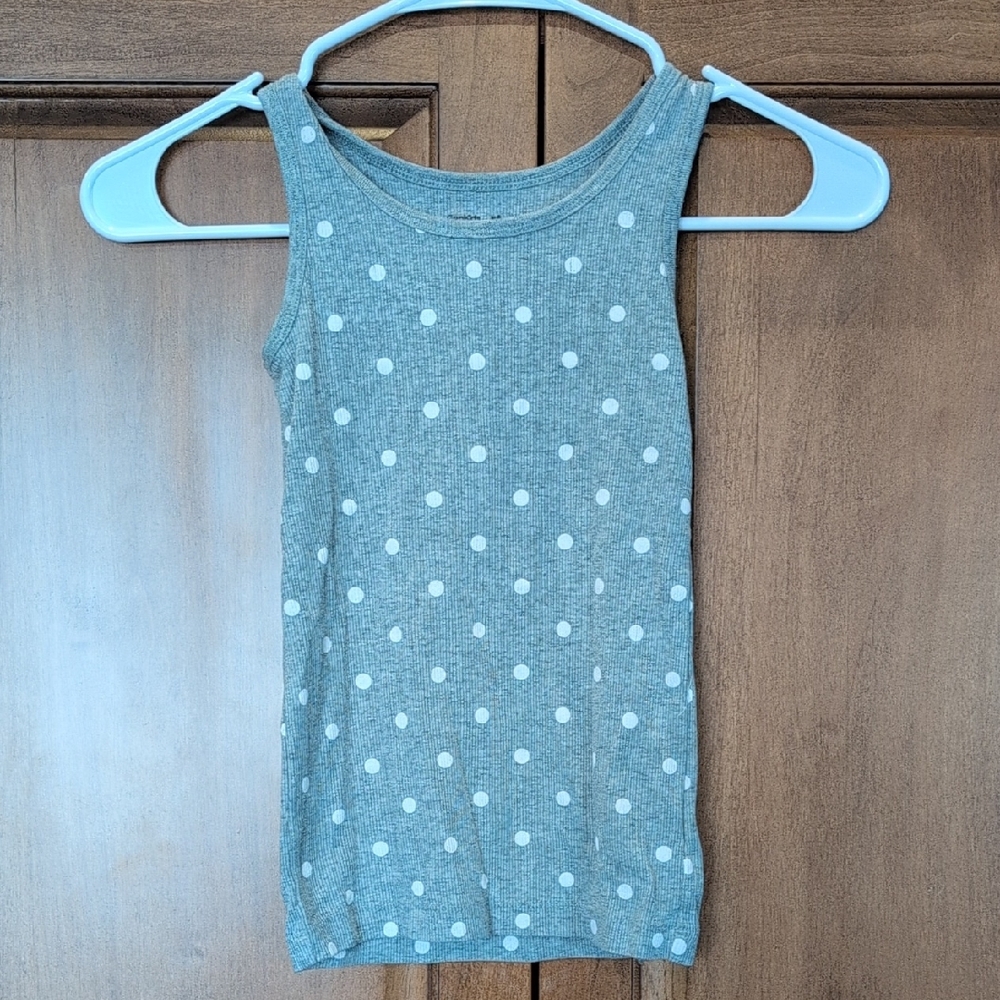 GAP Kids Light Gray Ribbed Tank